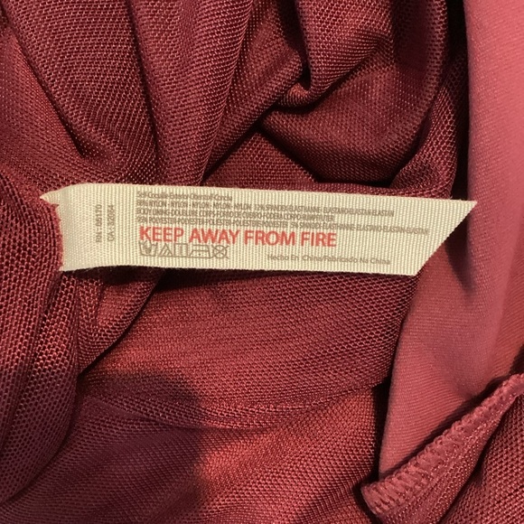 Free People Intimately Stars Aligned V-Wire Bodysuit Size XL Rhododendron - Picture 9 of 9